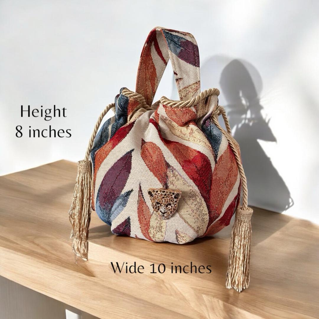 Forest Glow Bucket Bag
