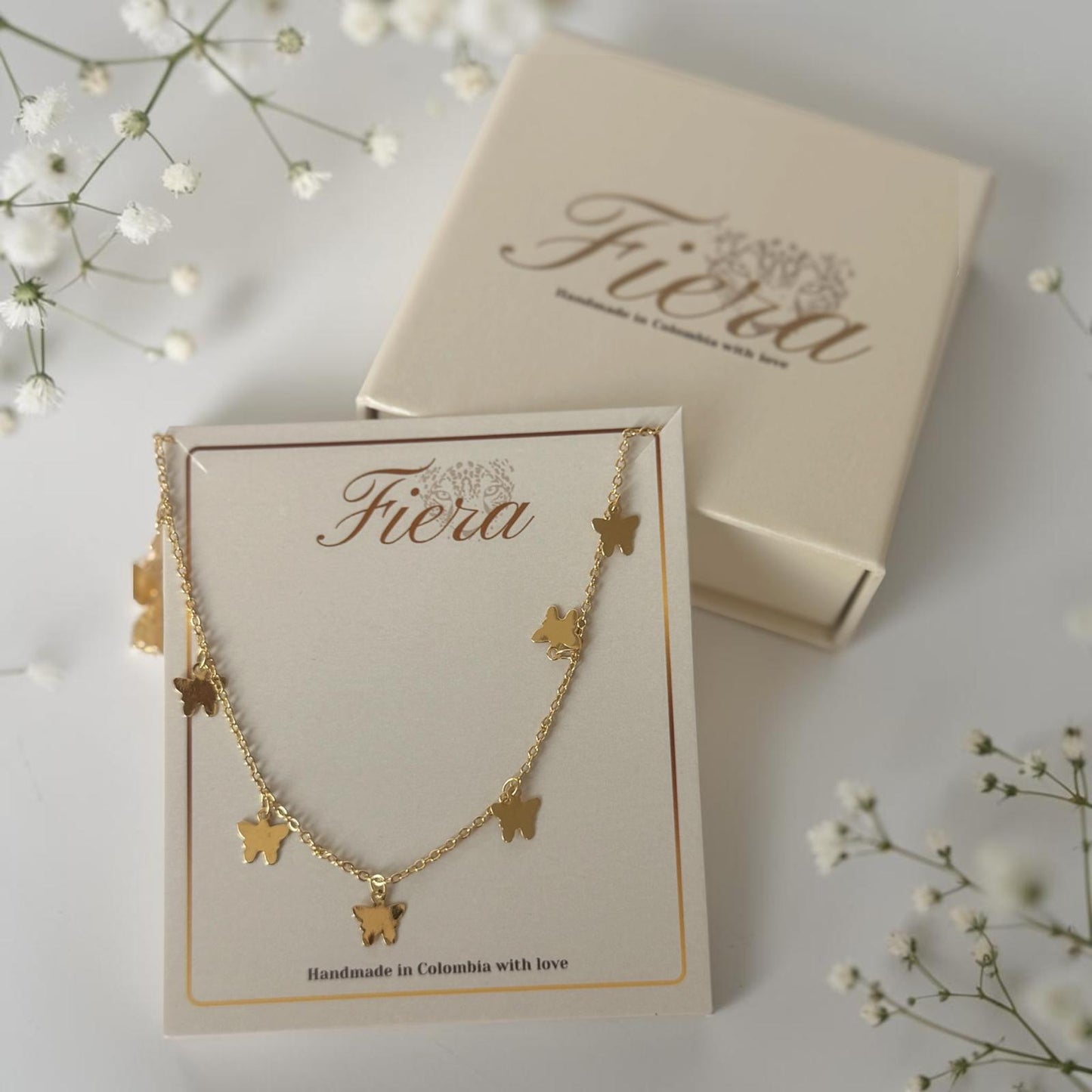 Pabillon Butterfly Necklaces