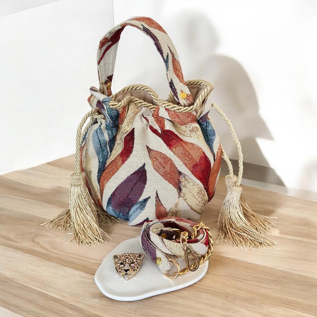 Forest Glow Bucket Bag
