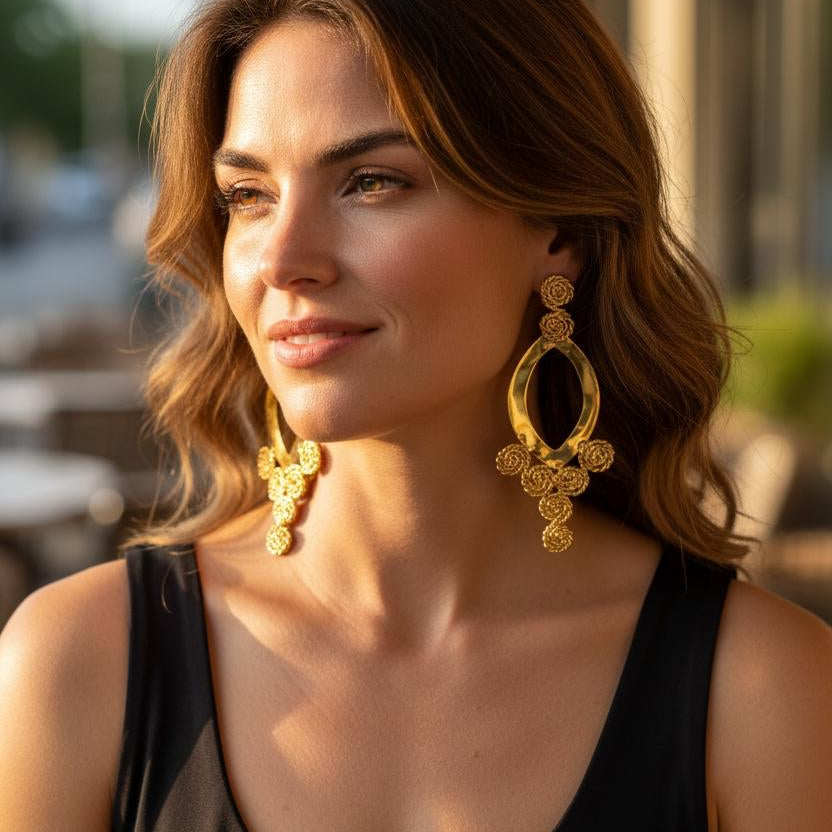 Ava Drop Earrings