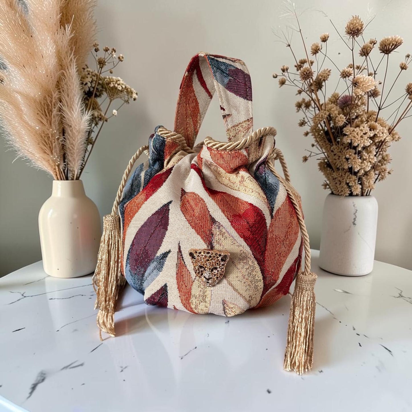 Forest Glow Bucket Bag