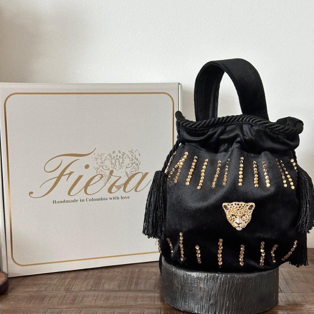 Regal Noir Bucket Bag