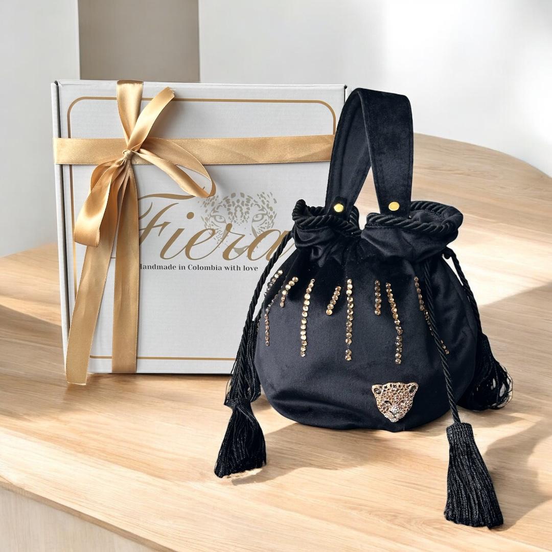 Regal Noir Bucket Bag