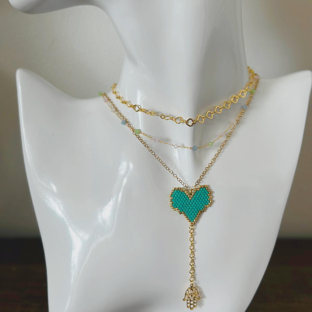 Mia Heart Necklace