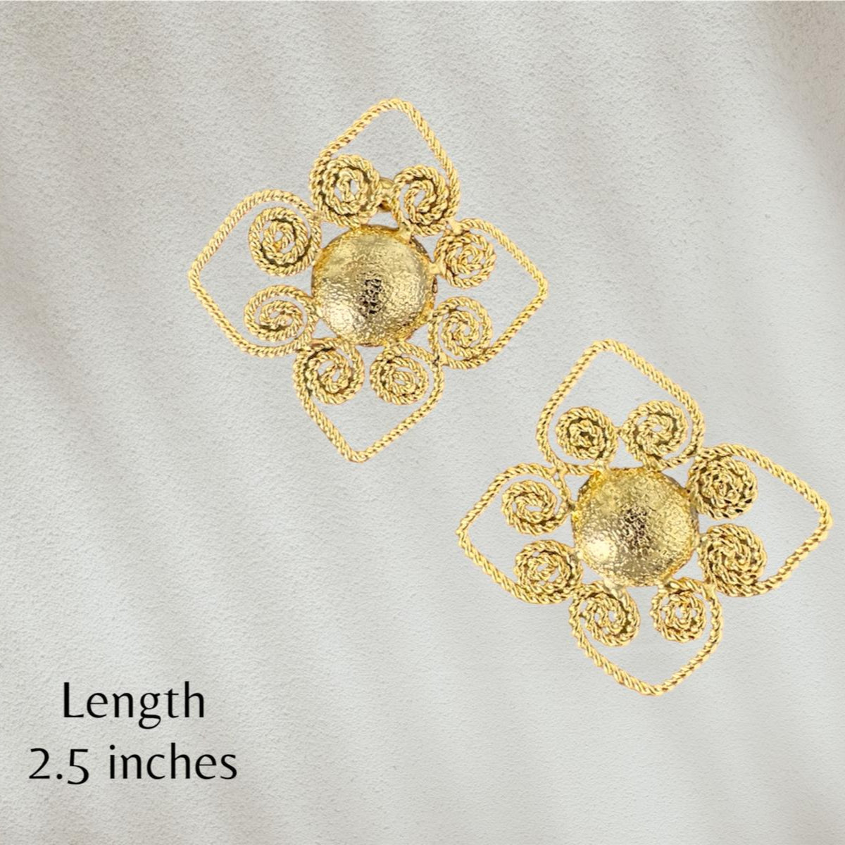 Alma Spiral Earrings